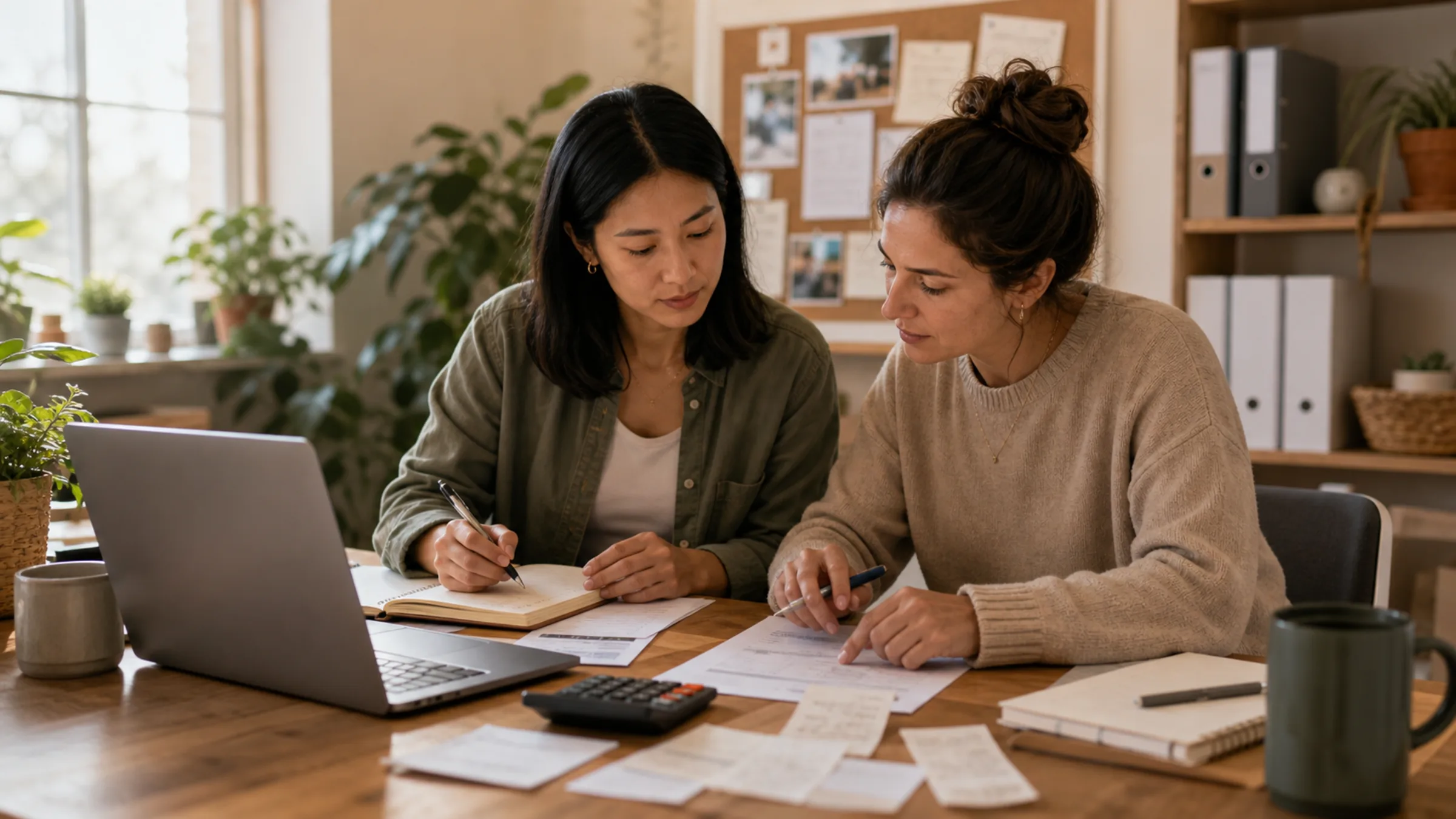 Nonprofit team collaborating around a digital campaign workflow
